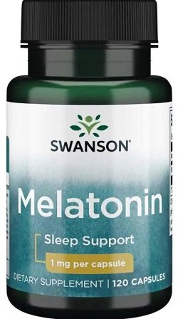 Melatonin, 1mg - 120 caps
