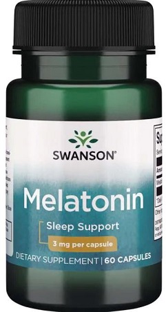 Melatonin, 3mg - 60 caps