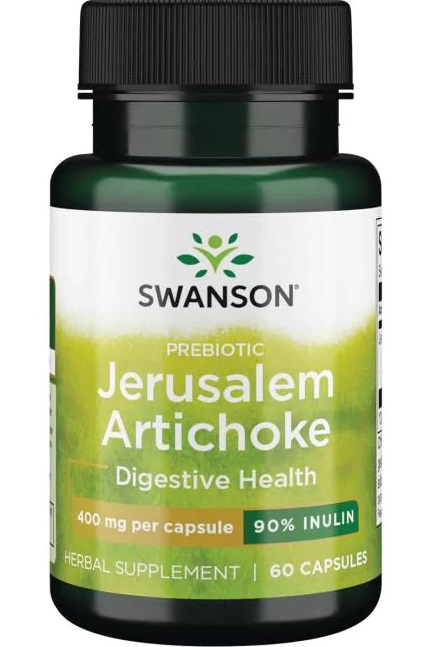 Prebiotic Jerusalem Artichoke, 400mg - 60 caps