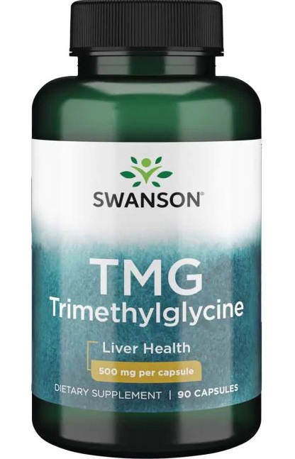 TMG (Trimethylglycine), 500mg - 90 caps