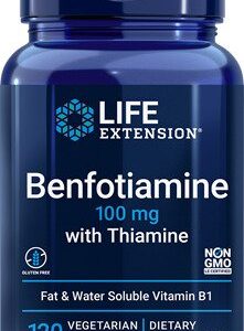Benfotiamine with Thiamine, 100mg - 120 vcaps