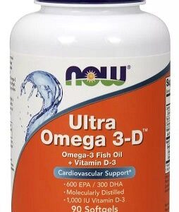 Ultra Omega 3-D with Vitamin D-3 - 90 softgels