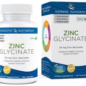 Zinc Glycinate, 20mg - 60 caps