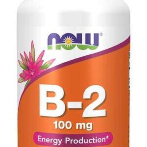 Vitamin B-2 Riboflavin, 100mg - 100 vcaps