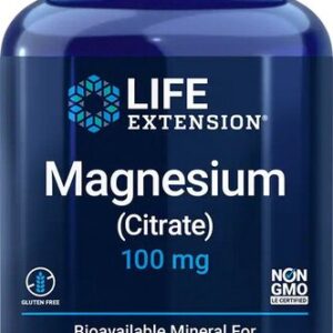 Magnesium (Citrate), 100mg - 100 vcaps