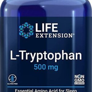 L-Tryptophan, 500mg - 90 vcaps