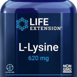 L-Lysine, 620mg - 100 vcaps