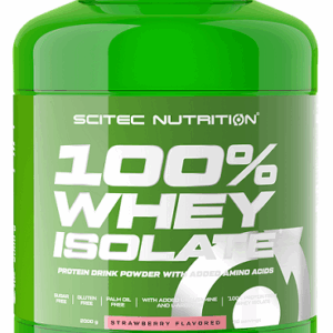 100% Whey Isolate, Strawberry - 2000g