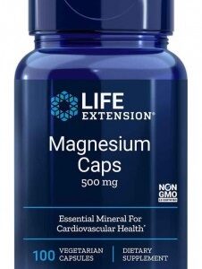 Magnesium Caps, 500mg - 100 vcaps