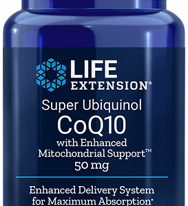 Super Ubiquinol CoQ10 with Enhanced Mitochondrial Support, 50mg - 100 softgels
