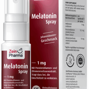 Melatonin Spray, 1mg - 25 ml.