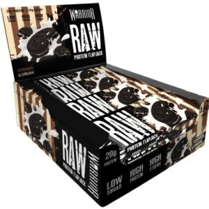 Raw Protein Flapjack, Cookies & Cream - 12 bars