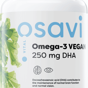Omega-3 Vegan, 250mg DHA - 60 vegan softgels