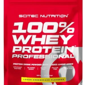 100% Whey Protein Professional, Lemon Cheescake - 500g