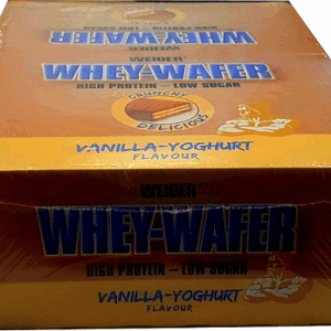 Whey-Wafer, Vanilla Yoghurt - 12 x 35g