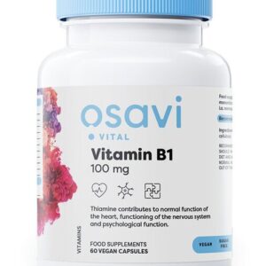 Vitamin B1, 100mg - 60 vegan caps 