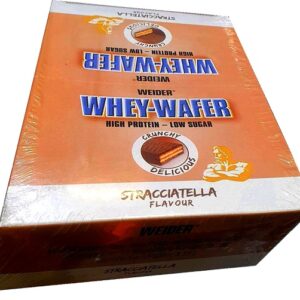 Whey-Wafer, Stracciatella - 12 x 35g