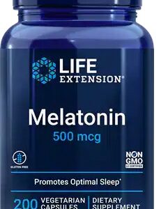 Melatonin, 500mcg - 200 vcaps