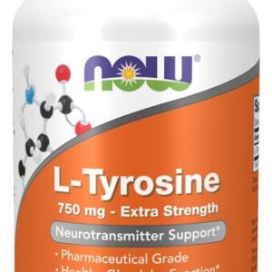 L-Tyrosine, Extra Strength 750mg - 90 vcaps