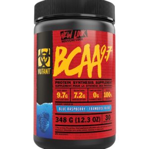 Mutant BCAA 9.7, Blue Raspberry - 348g