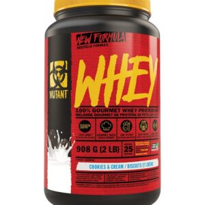 Mutant Whey, Cookies & Cream - 908g