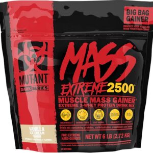 Mutant Mass Extreme 2500, Vanilla Ice Cream - 2720g
