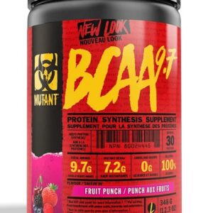 Mutant BCAA 9.7, Fruit Punch - 348g