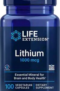 Lithium, 1000mcg - 100 vcaps