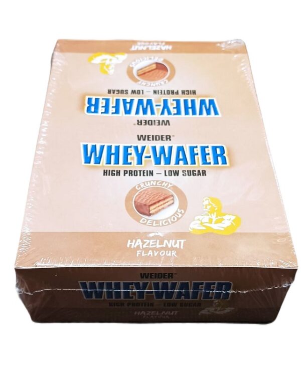 Whey-Wafer, Hazelnut - 12 x 35g