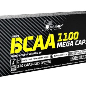 BCAA 1100 Mega Caps - 120 caps