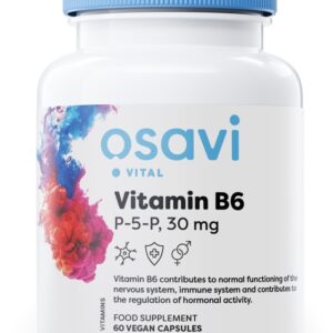 Vitamin B6 - P-5-P, 30mg - 60 vegan caps