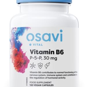 Vitamin B6 - P-5-P, 30mg - 120 vegan caps