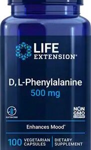 D L-Phenylalanine, 500mg - 100 vcaps