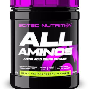 All Aminos, Green Tea Raspberry - 340g