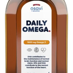Daily Omega, 1600mg Omega 3 (Natural Lemon) - 250 ml.