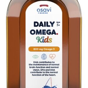 Daily Omega Kids, 800mg Omega 3 (Natural Lemon) - 250 ml.