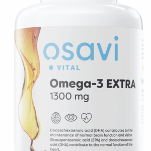 Omega-3 Extra Molecularly Distilled, 1300mg (Lemon) - 120 softgels