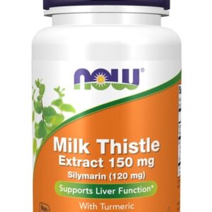 Milk Thistle Extract with Turmeric, 150mg - 60 vcaps