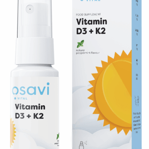 Vitamin D3 + K2 Oral Spray, Peppermint - 25 ml.