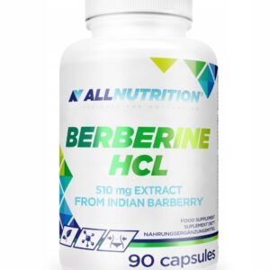 Berberine HCl, 510mg Extract from Indian Barberry - 90 caps (EAN 5902837733241)