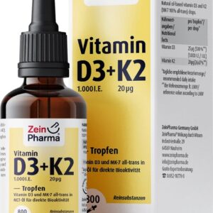 Vitamin D3 + K2 - 25 ml.