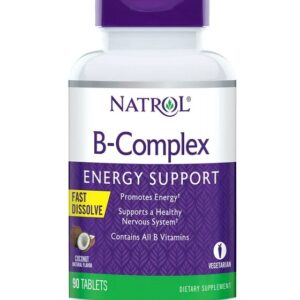 B-Complex Fast Dissolve, Coconut - 90 tabs