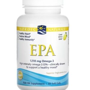 EPA, 1210mg Lemon - 60 softgels