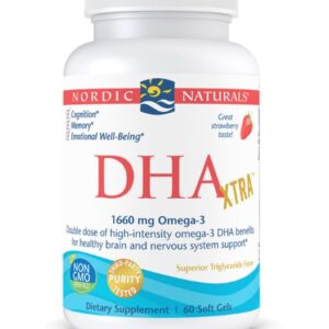 DHA Xtra, 1660mg Strawberry (EAN 768990017452) - 60 softgels