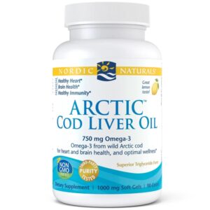 Arctic Cod Liver Oil, 750mg Lemon (EAN 768990577857) - 90 softgels