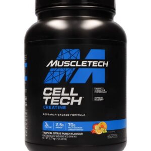 Cell-Tech Creatine, Tropical Citrus Punch (New Formula) - 2270g