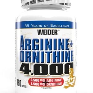 Arginine + Ornithine 4000 - 180 caps