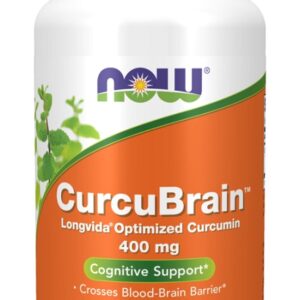 CurcuBrain, 400mg - 50 vcaps