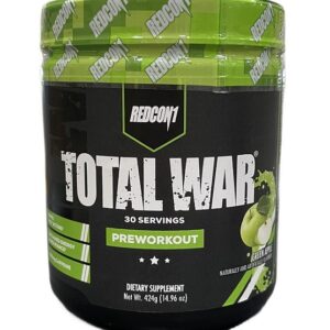 Total War - Preworkout, Green Apple - 424g
