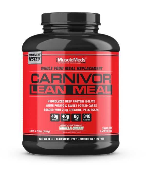 Carnivor Lean Meal, Vanilla Cream - 1910g